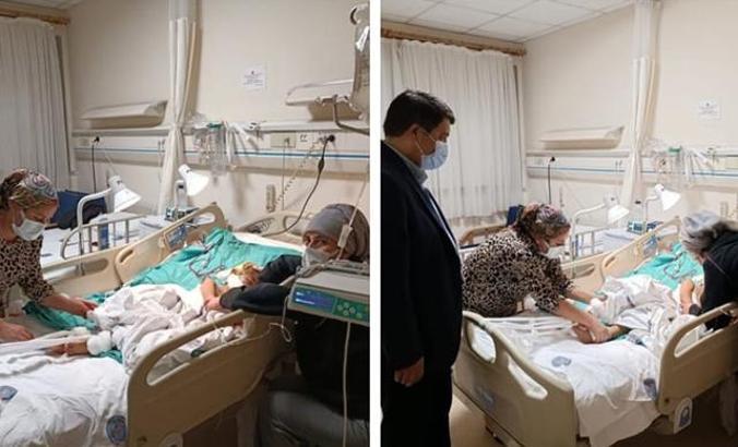 Pitbull saldırısı sonrası doku nakli yapılan Asiye, servise alındı