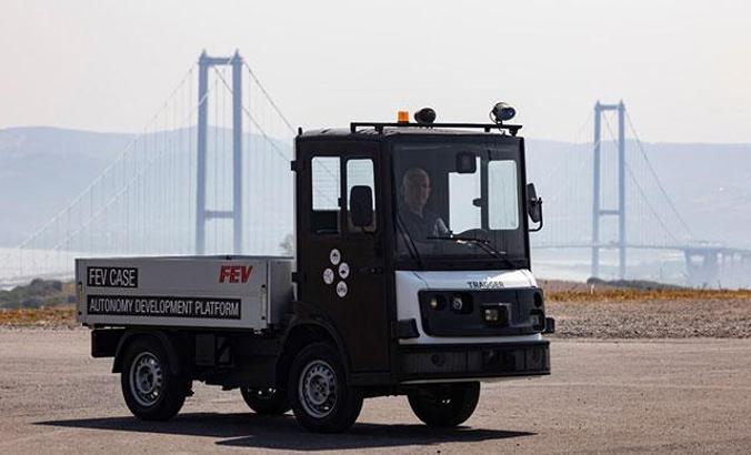 Yerli elektrikli hizmet aracı Tragger'in otonomi testleri başladı