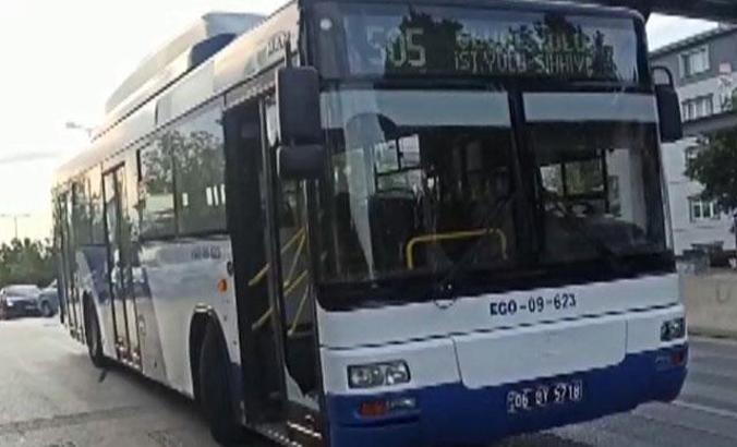 Ankara'da belediye otobüsüne ateş eden şüpheli operasyonla yakalandı