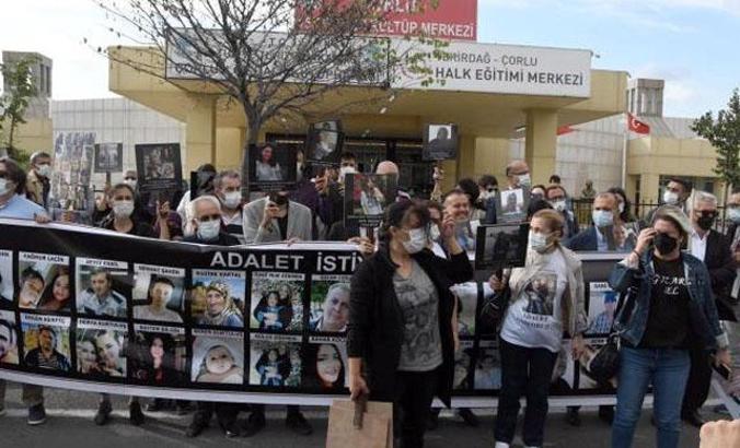 Çorlu'daki tren kazası davasında 8'inci duruşma başladı