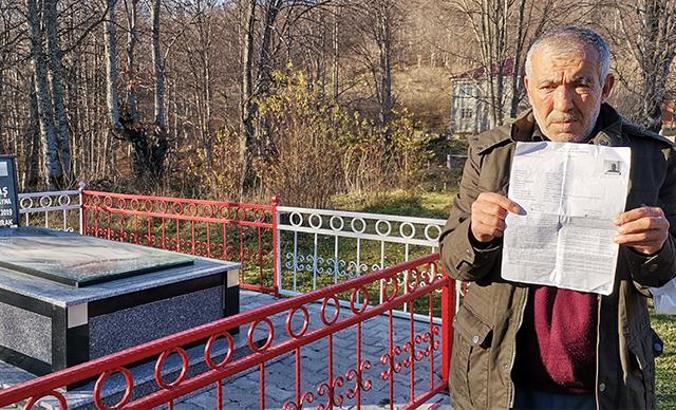 Şehit babasına yanlışlıkla 'yakalama' kararı