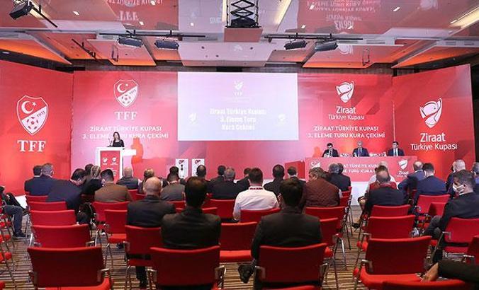 Ziraat Türkiye Kupası 3. eleme turu kuraları çekildi