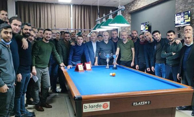 Diyarbakır'da bilardo şampiyonasına rekor katılım
