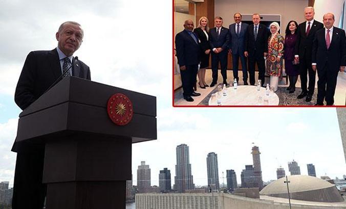 New York'un kalbindeki Türkevi açıldı! Erdoğan: Türkevimizin kapısı herkes açık