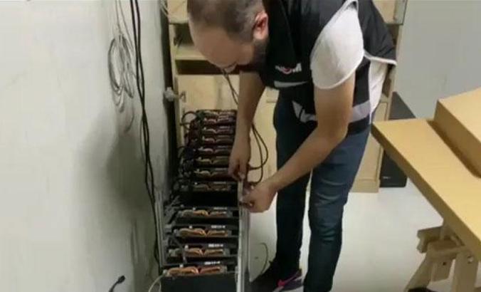İstanbul'da kripto para madenciliği operasyonu
