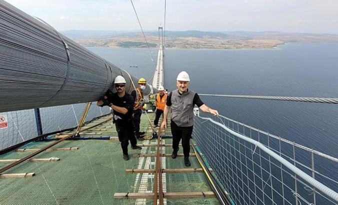 Bakan Karaismailoğlu: 'Asırların hayali' için geri sayım başladı, diyebiliriz