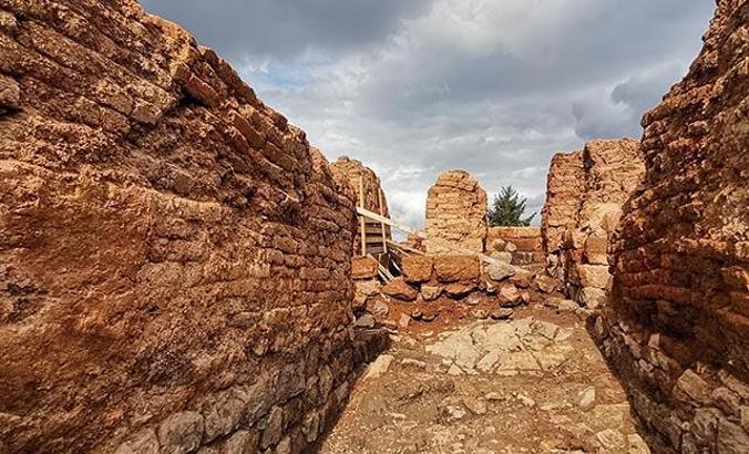 Kurul Kalesi'ndeki kazılarda yeni girişe ulaşıldı
