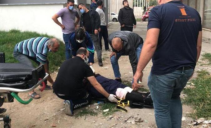 5 katlı binanın çatısından düşen kadın öldü