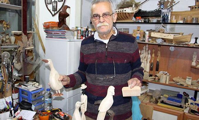 Devlet sanatçı olmak isteyen 32 yıllık ahşap ustası kırgın