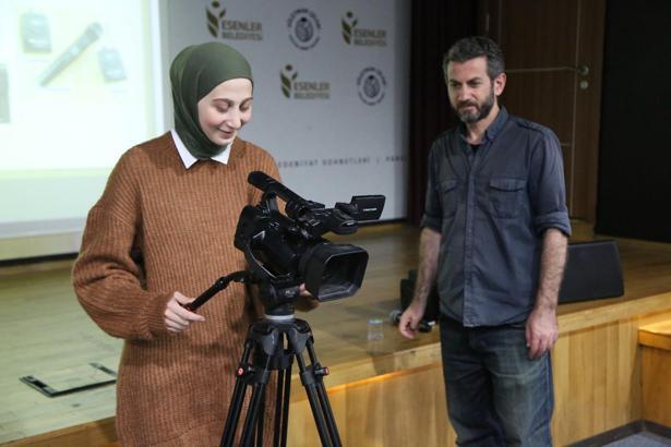 Esenler Medya Akademisi’nde dersler devam ediyor