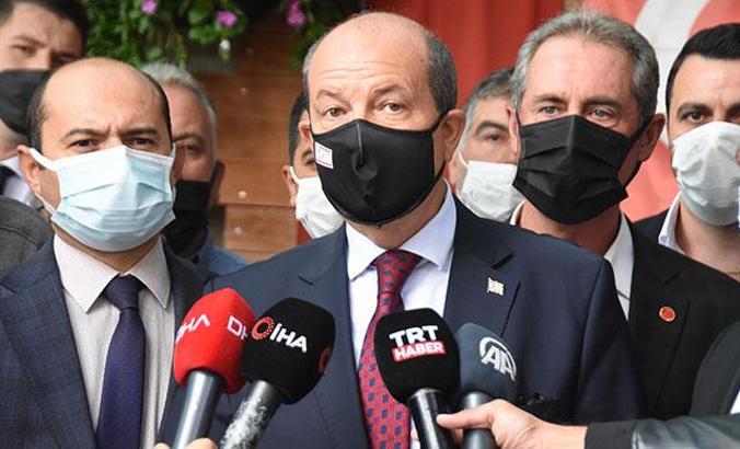 KKTC Cumhurbaşkanı Tatar: Kıbrıs’ın Yunanistan’a bağlanmasına asla geçit vermeyeceğiz