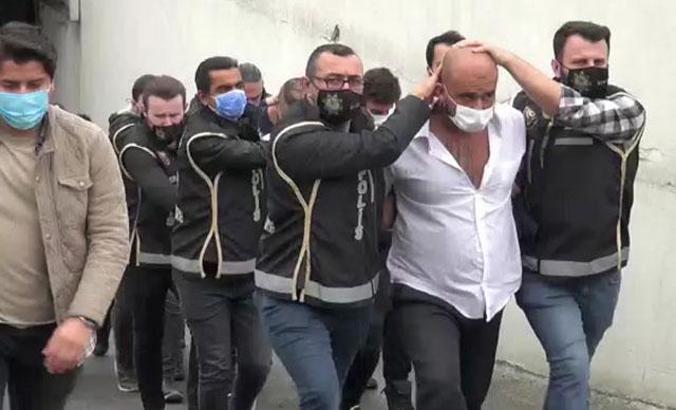 'Lions-Cartel' suç örgütü lideri Ahmadi ile 5 çete üyesi adliyeye sevk edildi