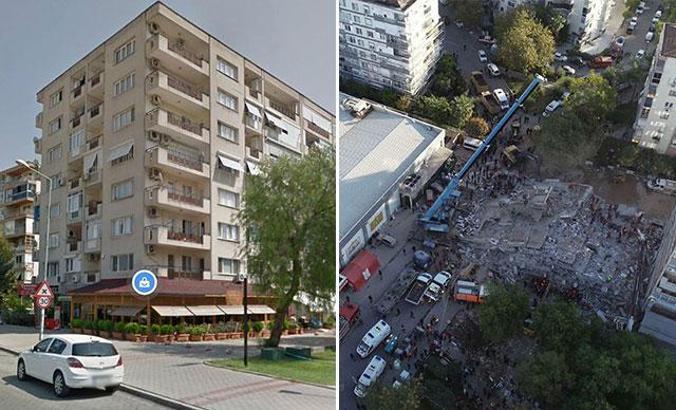 ‘Doğanlar Apartmanı’nda zemindeki dükkanların kapılarında sıkışma, tabanlarında bombeler vardı’