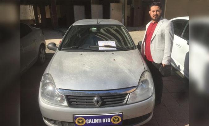 Çalınan dizel aracını benzinli olarak buldu