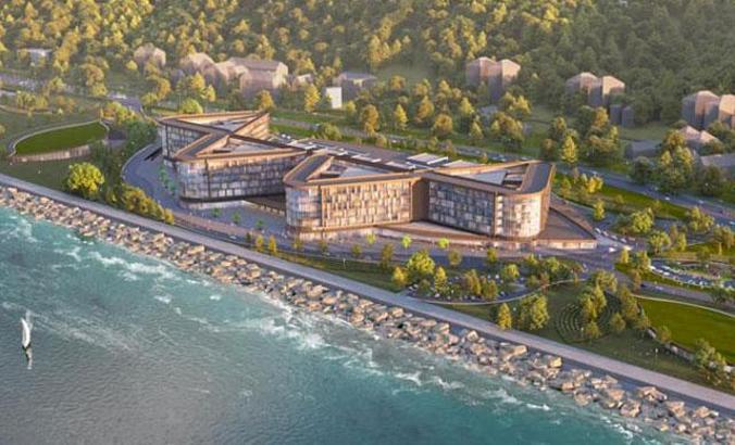 Rize'de havalimanı, limandan sonra hastane de deniz dolgu alanına