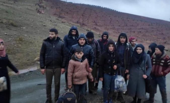 Kilis'te 16 kaçak göçmen yakalandı