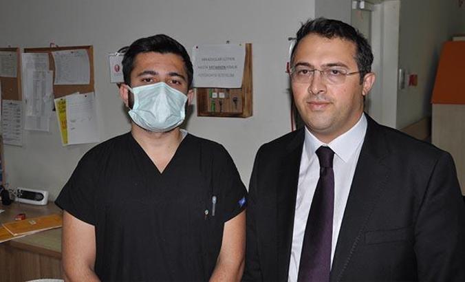 Hasta yakını, hemşireyi dövdü