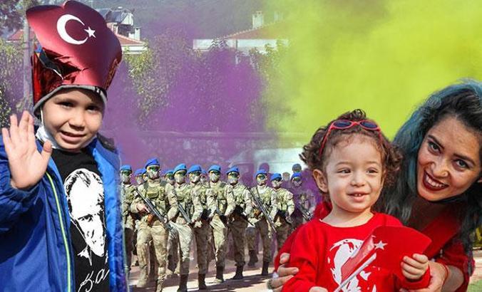 Yurtta 29 Ekim coşkusu