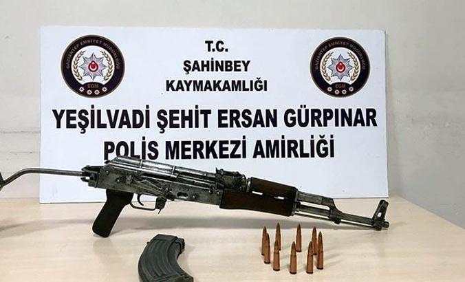 Uzun namlulu silahla havaya ateş açan şüpheli yakalandı