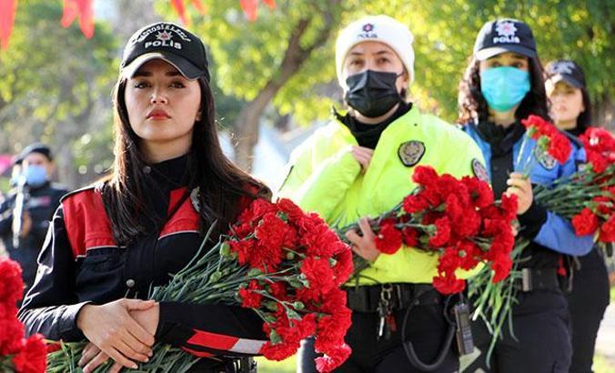 Beşiktaş'taki terör saldırısında şehit olanlar anıldı