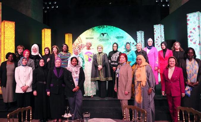 Emine Erdoğan, Afrikalı ''first lady''ler ile bir araya geldi