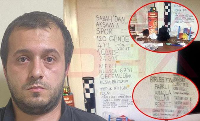 Kılıçlı saldırganın evinde saldırının ipuçları