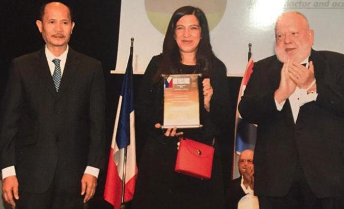 Asya’nın Nobel’ini alan ilk Türk kadın Elif Vatanoğlu Lutz oldu