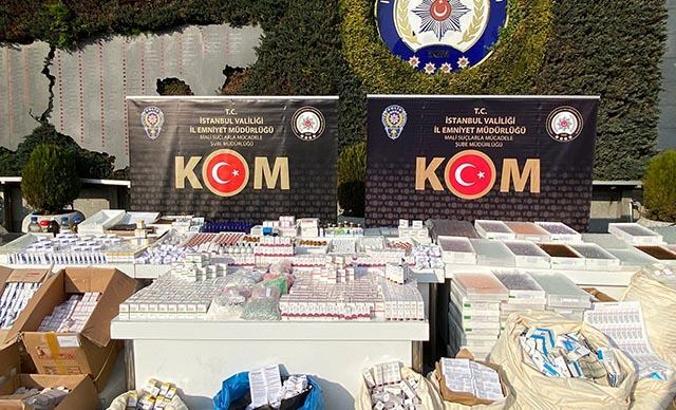 İstanbul'da sahte ilaç operasyonu