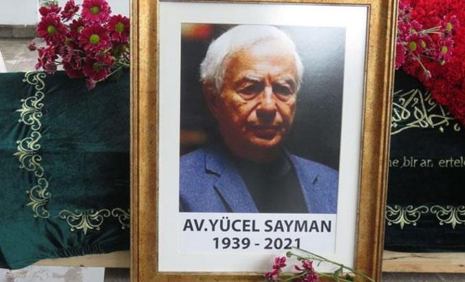 Eski İstanbul Barosu Başkanı Yücel Sayman son yolculuğuna uğurlandı