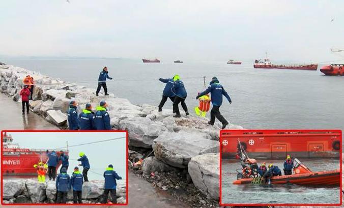 Kıyı Emniyet Genel Müdürlüğü'nden gerçeği aratmayan tatbikat