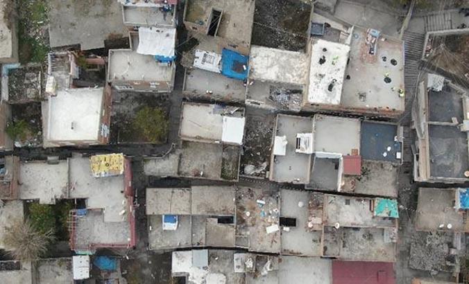 Diyarbakır'ın riskli bölgesi Fiskaya'da kentsel dönüşüm başladı
