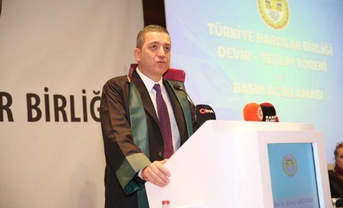 TBB Başkanı Sağkan: TBB'nin kapıları bütün avukatlara açılmıştır