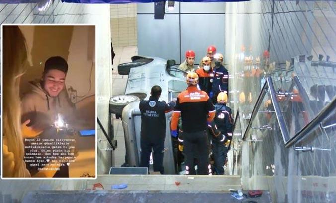 Doğum gününde trafik kazasında ölen Davut, toprağa verildi