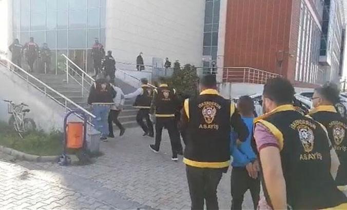 Hatay'da çete operasyonu; kurtarılan kelepçeli kadın şüphelinin eşi çıktı