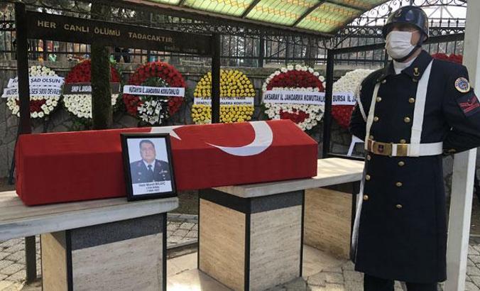 Aksaray İl Jandarma Komutanı Bilgiç, son yolculuğuna uğurlandı