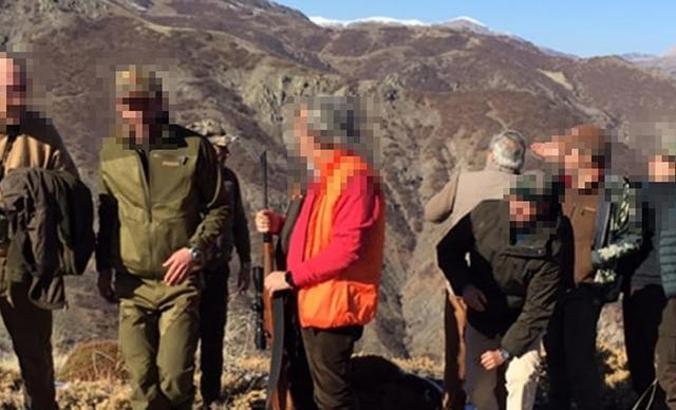 Tunceli'ye 12 kişilik avcı grubu geldi, Başkan Maçoğlu tepki gösterdi