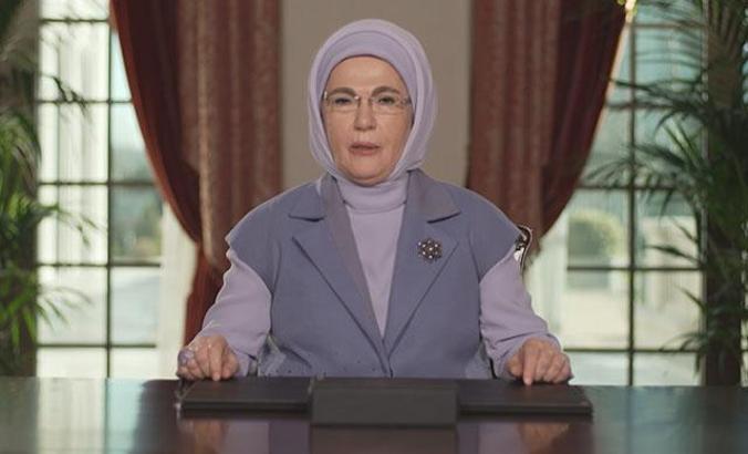Emine Erdoğan, 12. Boğaziçi Zirvesi'ne video mesaj gönderdi