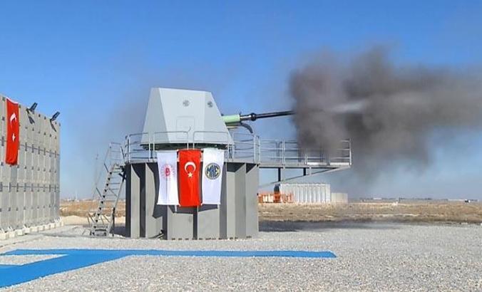 'Milli Deniz Topu'nun test atışı başarıyla tamamlandı