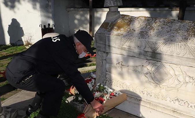 Namık Kemal mezarı başında anıldı