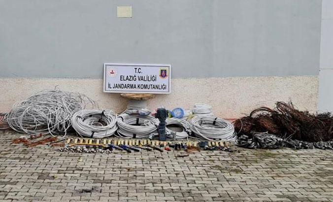 Tavuk çiftliği inşaatından 250 bin liralık malzeme çalan 3 şüpheli yakalandı