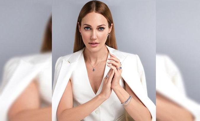 Meryem Uzerli, mücevher markasının reklam yüzü oldu