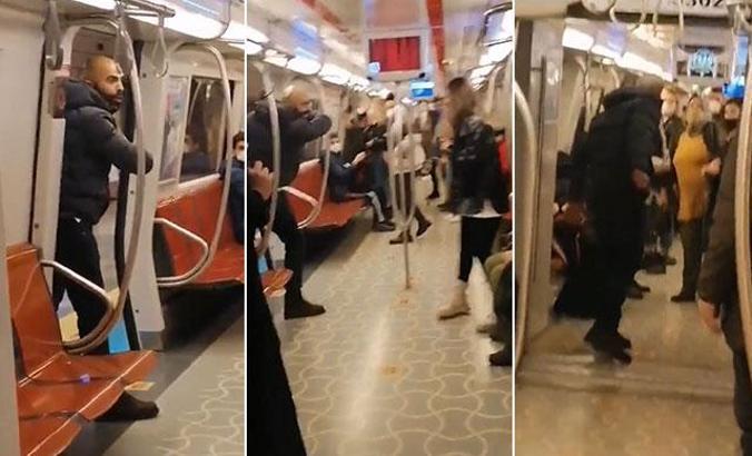 Metrodaki bıçaklı tehditle ilgili Başsavcılıktan açıklama: Derhal soruşturma başlatıldı