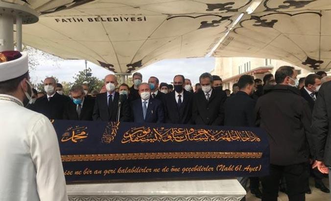 AK Parti milletvekili Mustafa Demir'in vefat eden babası için Fatih Camii'nde tören