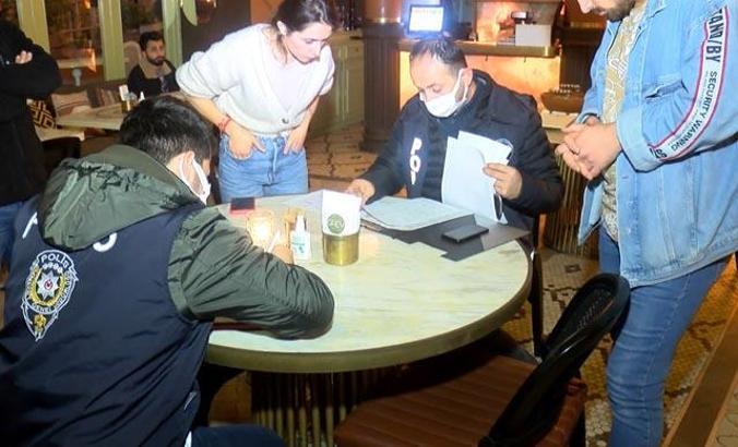 Beyoğlu, Şişli ve Beşiktaş'ta eğlence mekanları denetlendi
