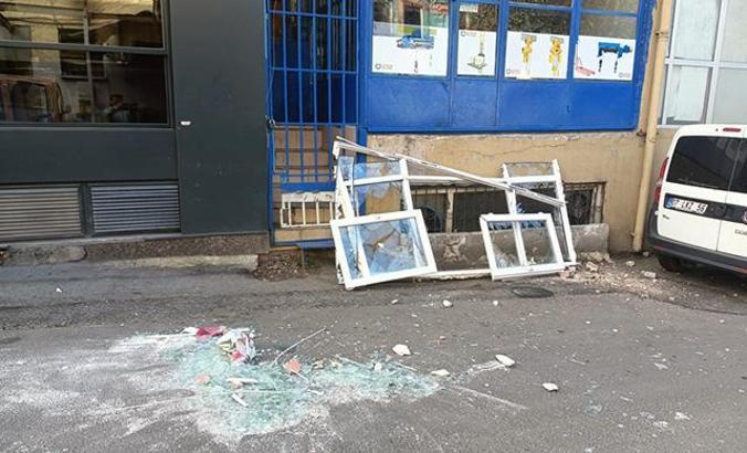 Eyüpsultan'da işyerinde patlama