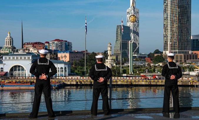 ABD savaş gemileri Gürcistan’da
