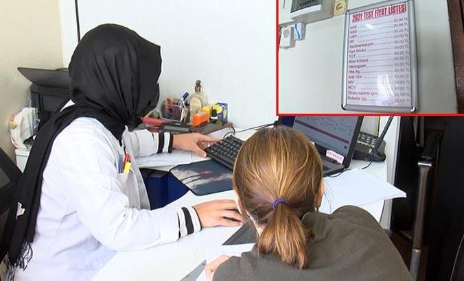 WhatsApp üzerinden PCR testi: O laboratuvara baskın