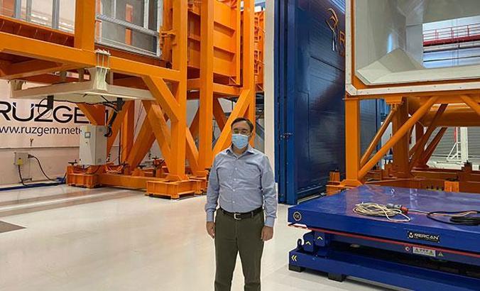 Devasa yapıların rüzgar tüneli testleri artık Türkiye'de yapılıyor