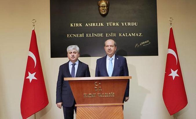 KKTC Cumhurbaşkanı Tatar: Kıbrıs’ta yaşayan iki millet var, tüm dünya böyle bilmeli