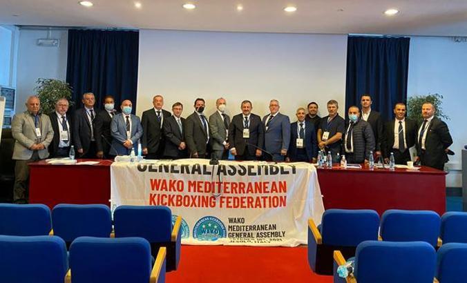 Salim Kayıcı, WAKO Akdeniz Uluslararası Kick Boks Federasyonu başkanı seçildi